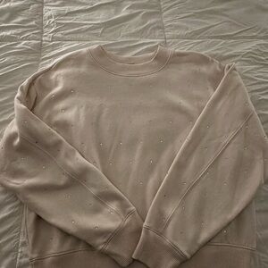 a new day Cream Crew Neck Sweater